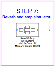 Figure 17: Reverb and Amp Simulator