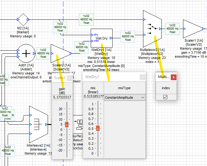 Signal Mixing and Bypass