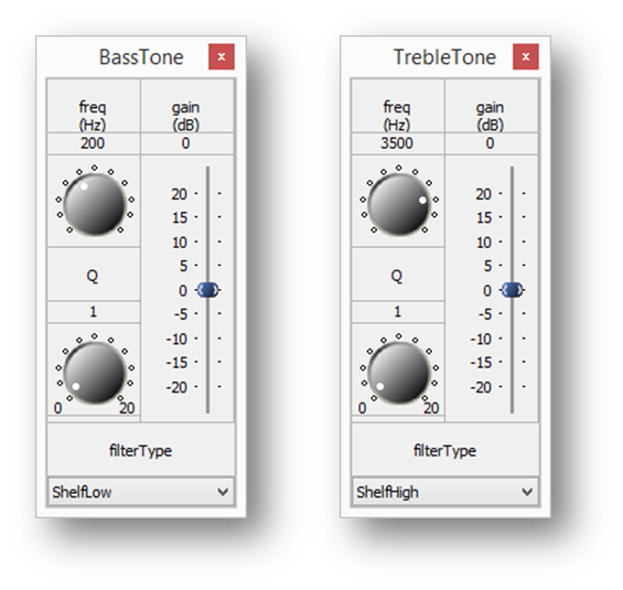 BassTone and TrebleTone