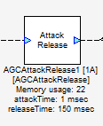AGCAttackRelease module